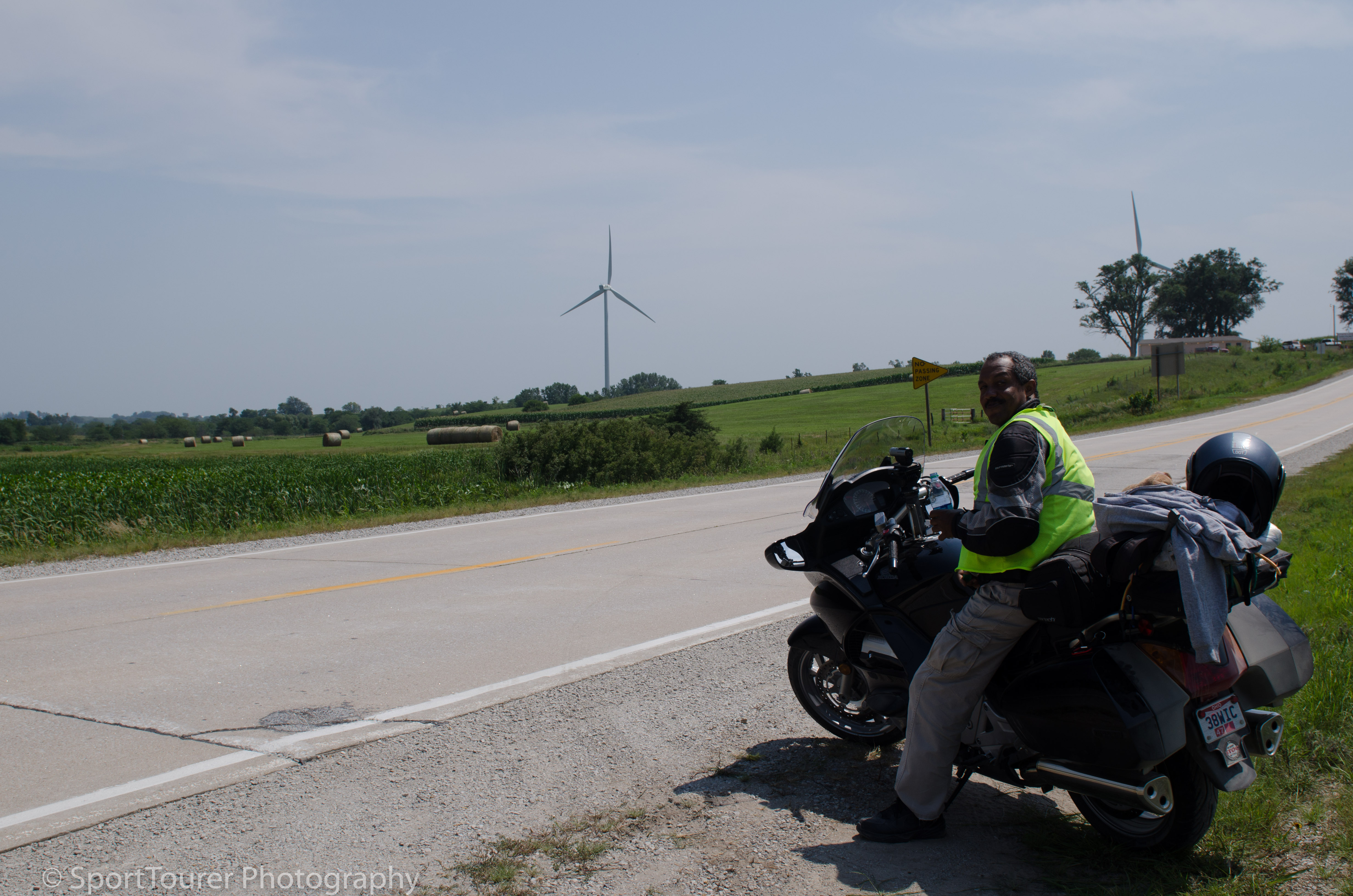  Re-hydration break at the Nebraska/Missouri state line 