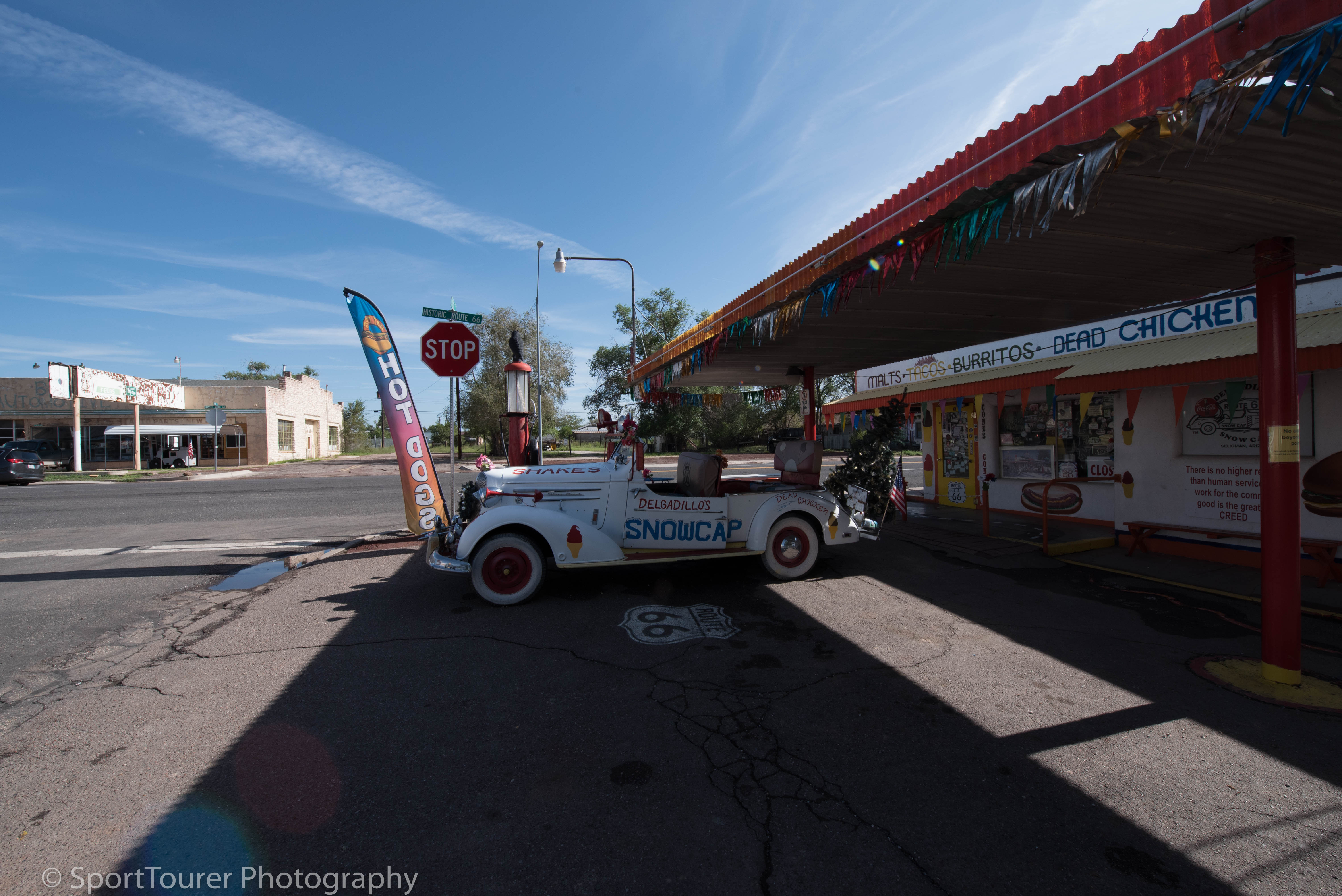  Delgadillo's establishment in Seligman, AZ 
