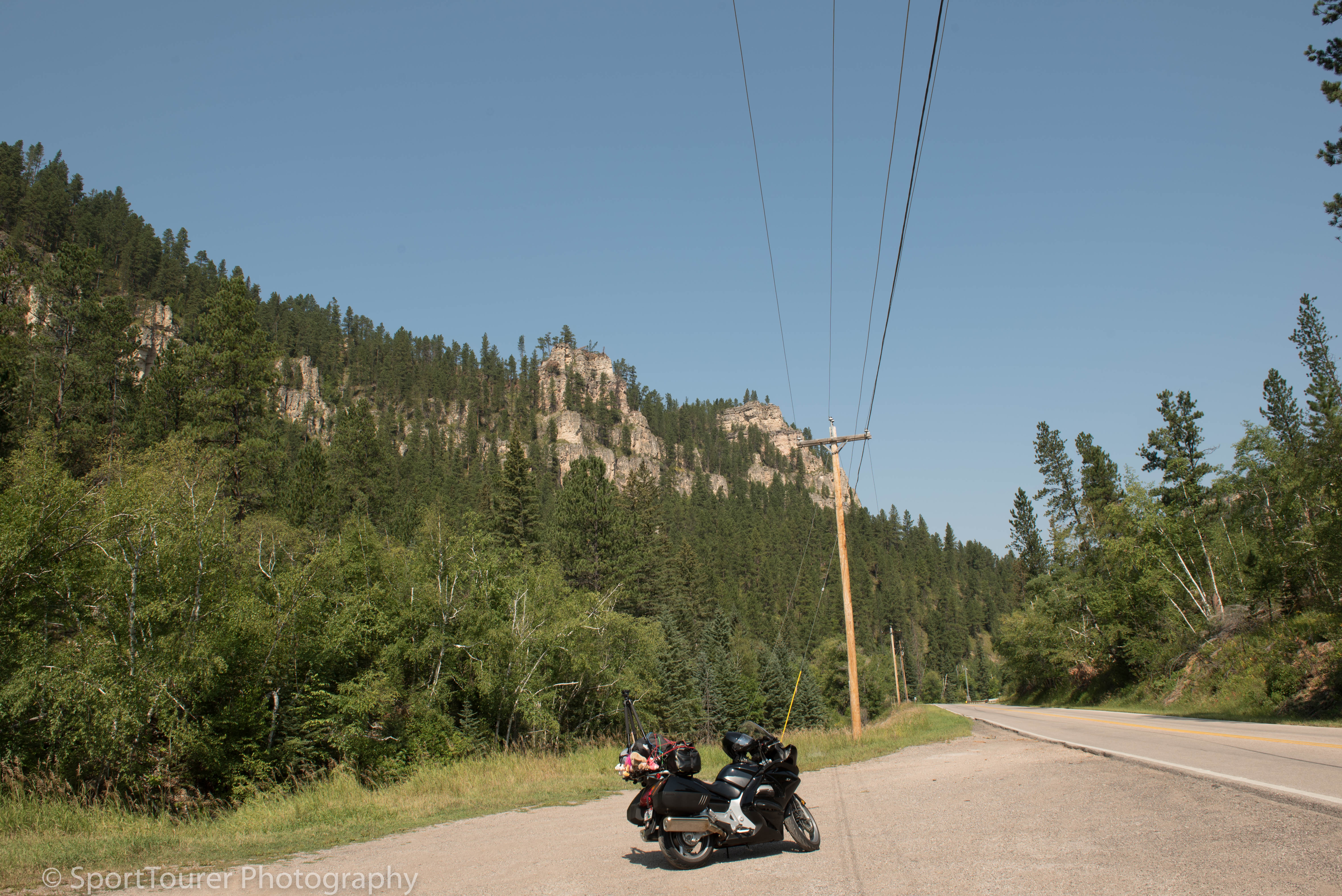  Entering Spearfish Canyon for what was to be a very memorable ride 