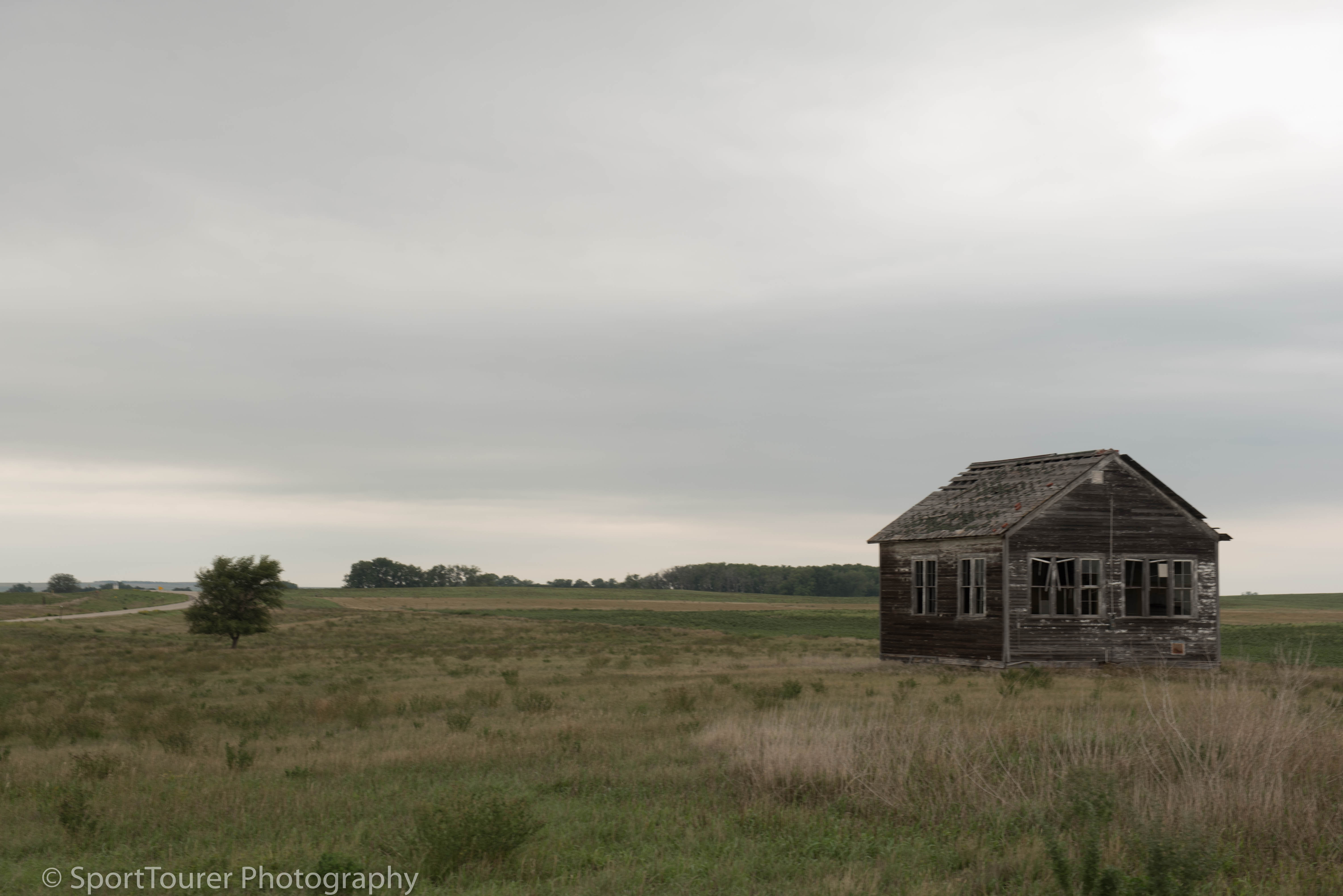  Lonely house on the prairie, just outside of Herreid, SD 