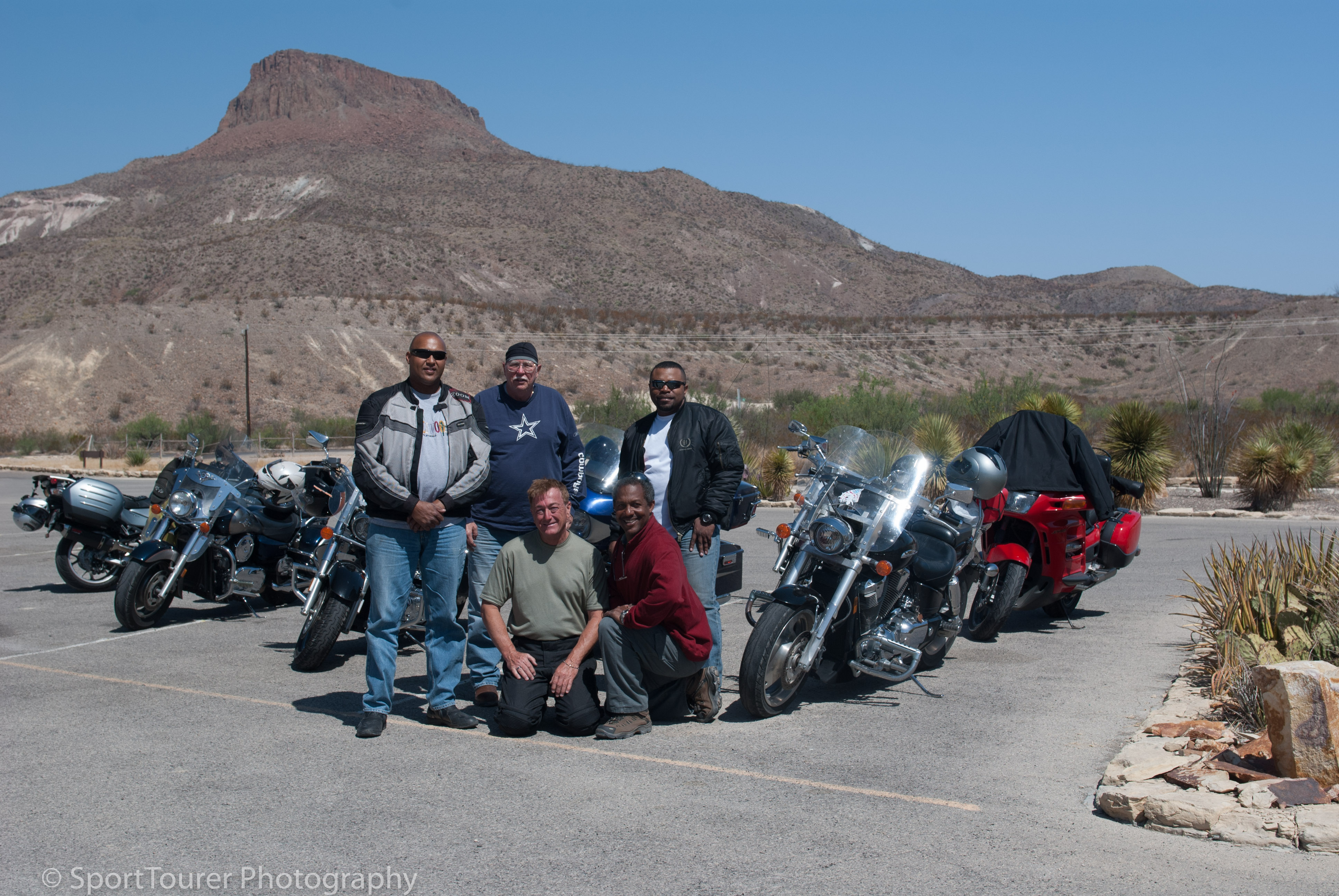  Taking time out at the Big Bend State Park. 