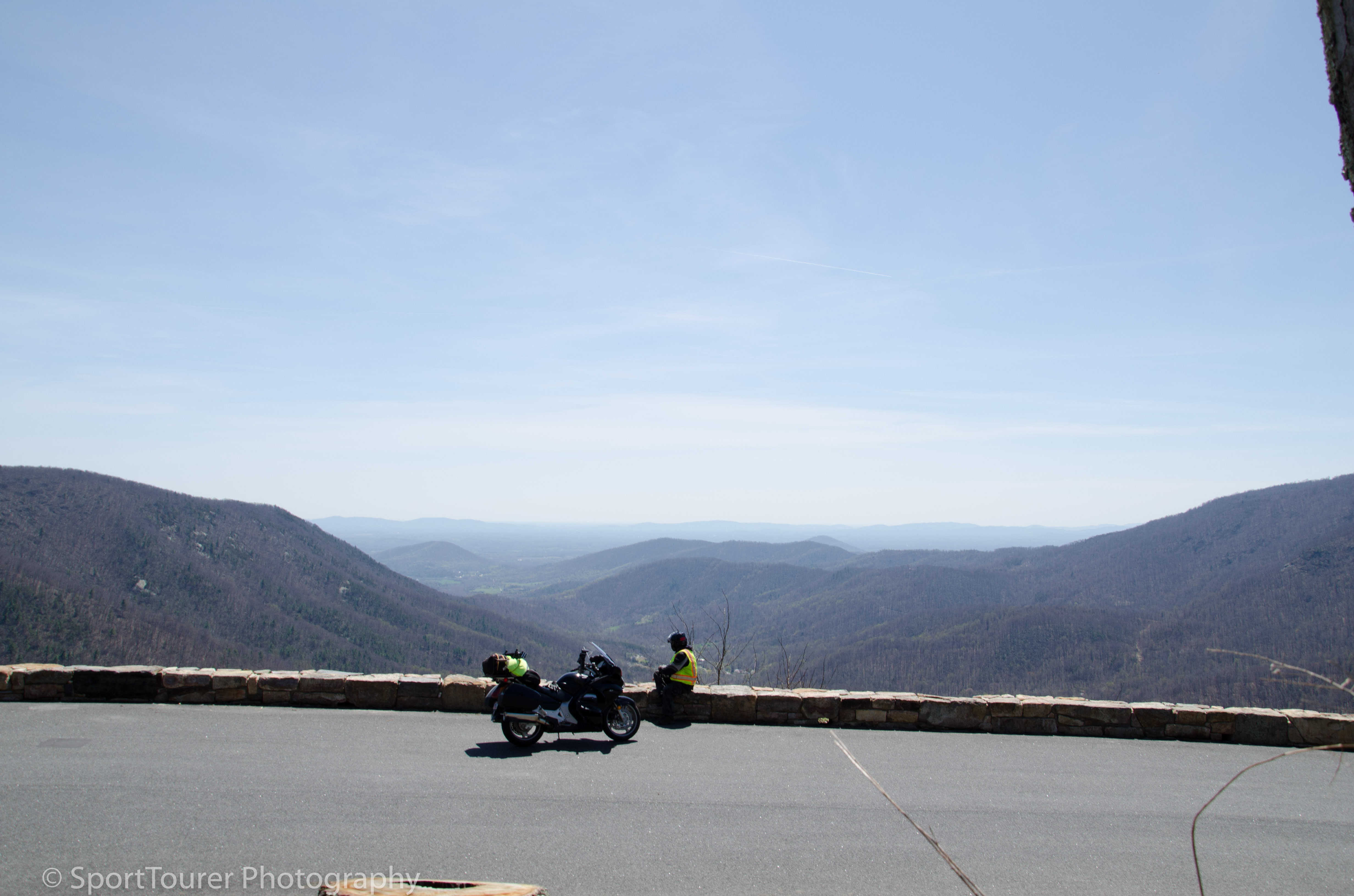  Phew, what a view! somewhere up in the Appalachian Mountains above the Shenandoah Valley 
