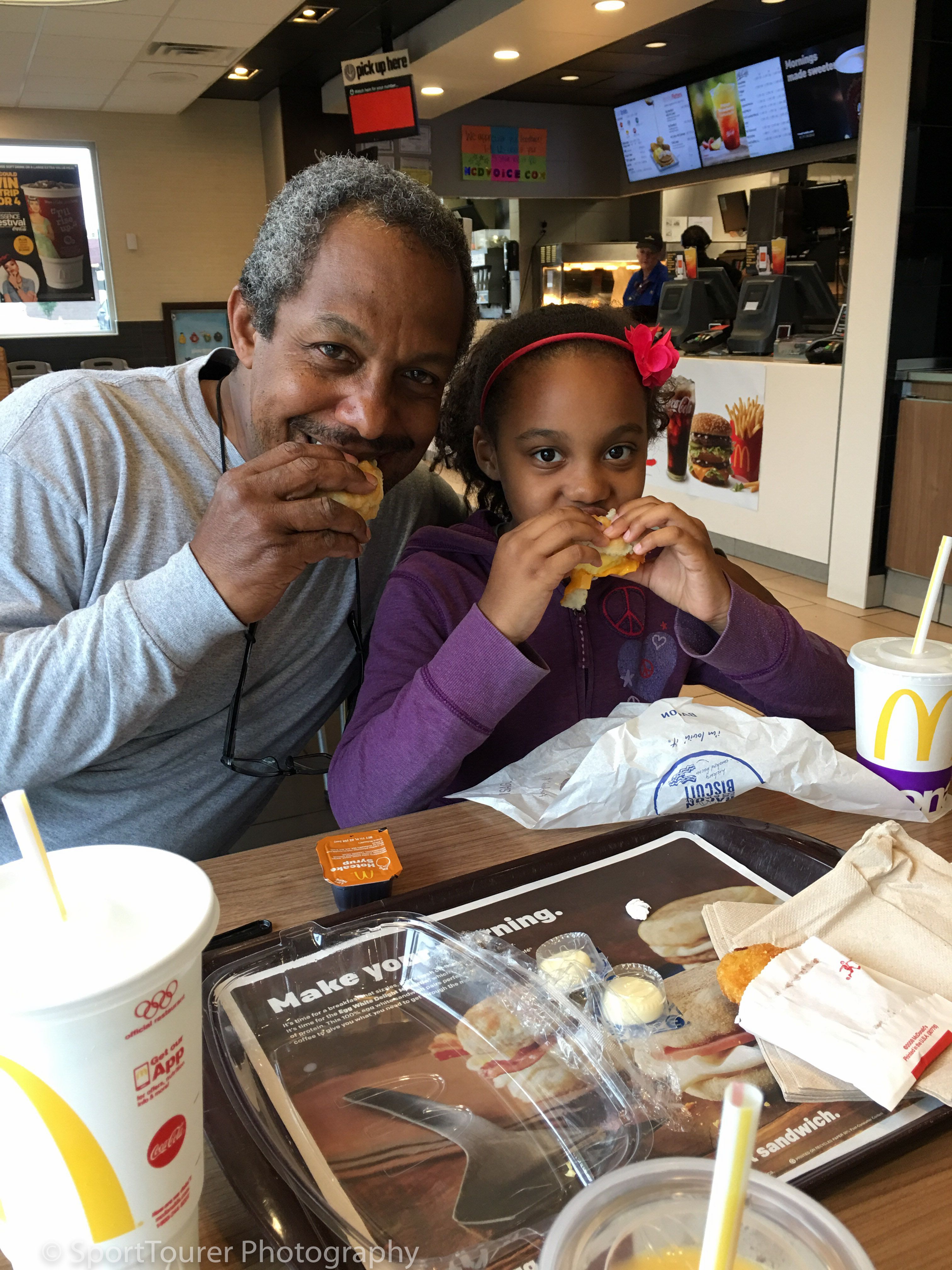  Lunch in Howell, New Jersey with granddaughter Miims. 