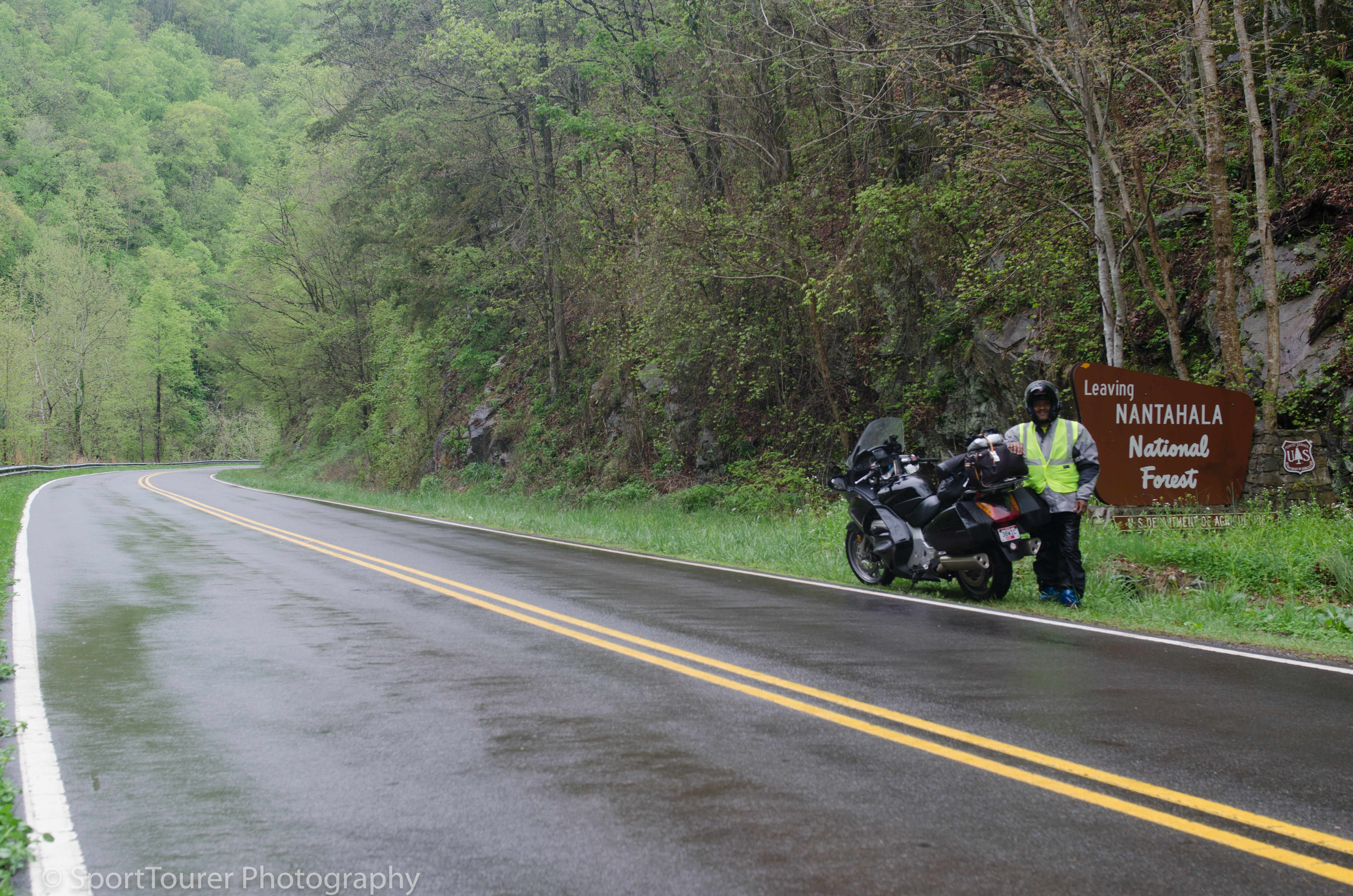  Heading northwards towards the Tail of The Dragon. 