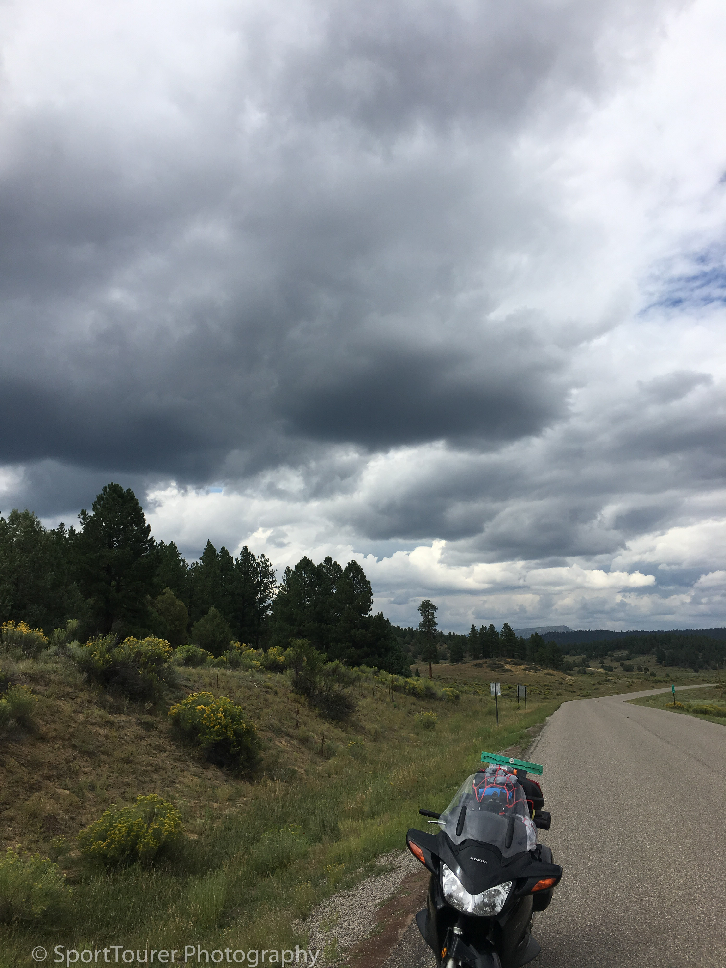  Storm clouds a-gathering in NM. 