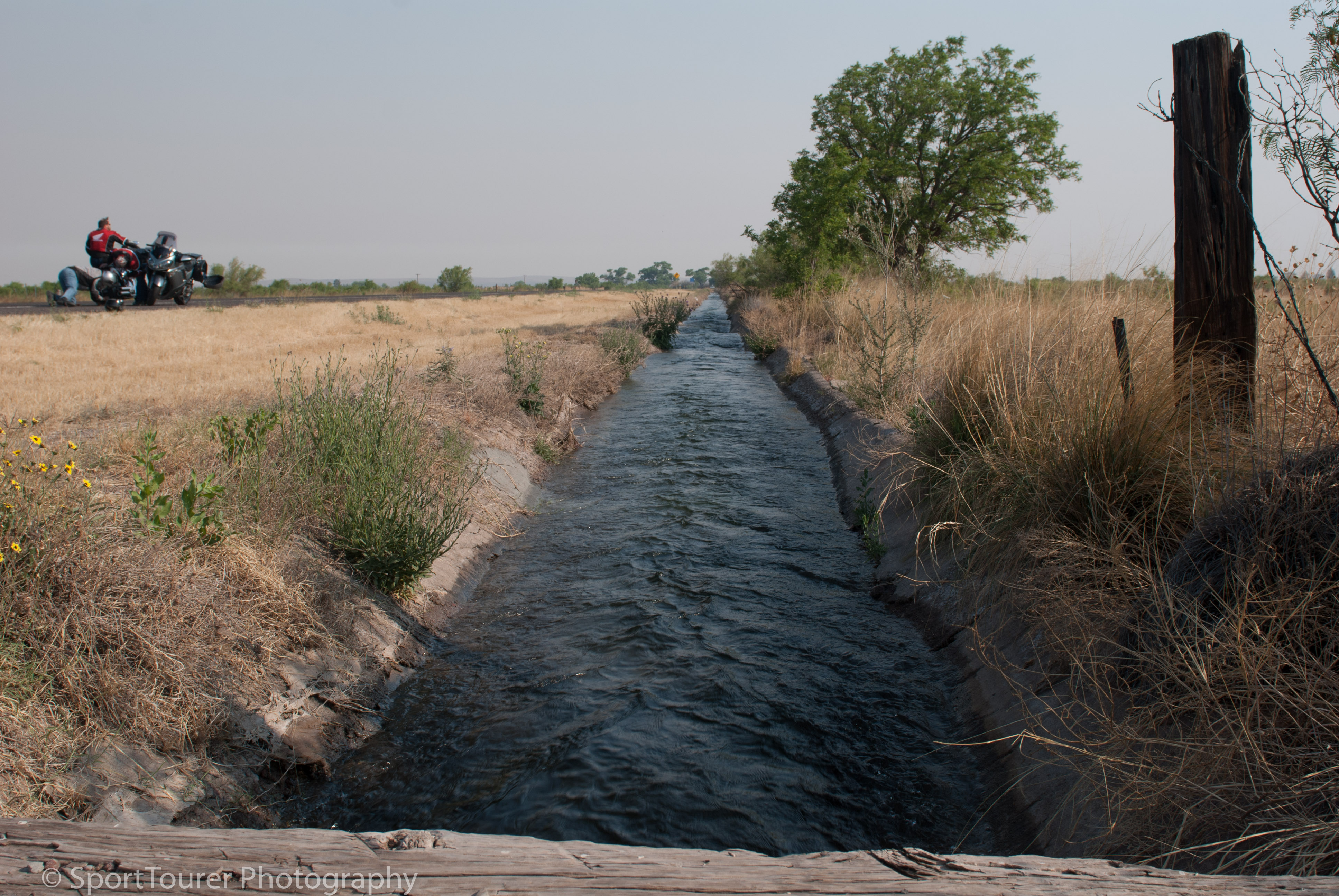  Aqua-duct, allowing fresh spring water to flow from the mountains towards the town of Balmorhea. 